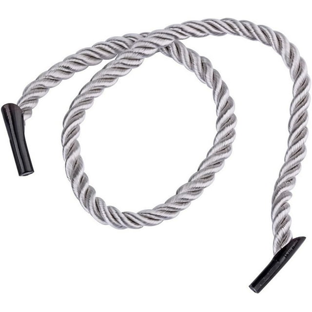 Yazoeia 100 Pcs 15 inch Twisted Gift Bag Rope Wine Box Handle Replacement String Paper Box Carrying Rope Solid Braided Decorative Gift Bag Rope DIY Craft Braided Decorative Portable Rope