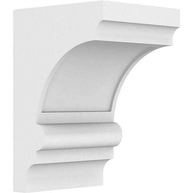 Ekena Millwork CORP07X08X12DIA Standard Diane Architectural Grade PVC Corbel - 12 x 7 x 8 Po.