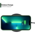 thumbnail image 6 of Silicone Case for iPhone 13 Pro - Shock-Absorbent- Liquid silicone case Compatible with iPhone 13 Pro (6.1 inch) Green Color, 6 of 7