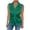 a01Green, variant on Women's Pearl Beaded Satin Tank Tops Casual Dressy Sleeveless Collared Button Down T-Shirt Going Out Outfits Blue XXL