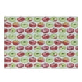 thumbnail image 1 of Fruits Cutting Board, Watercolor Macoun Cameo and Granny Smith Drawing in Agricultural Yield Pattern, Decorative Tempered Glass Cutting and Serving Board, Small Size, Apple Green Red, by Ambesonne, 1 of 1