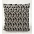 thumbnail image 2 of Floral Damask Pillowcase / Pillow Cover by Penny's Needful Things (14 x 20) (Black), 2 of 4