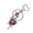 Red, variant on Stylish Alloy Heart Crosses Keychain Minimalist Design Key Rings Pendant Accessory For Everyday Use Ideal Gifts For Her