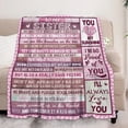 thumbnail image 2 of Best Niece Gifts from Aunt Uncle, Gifts for Niece, Niece Birthday Gifts, Niece Gift for Mothers Day Graduation Christmas, Niece Throw Blanket 60"X 50", 2 of 5