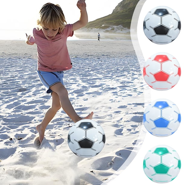 Globos Inflables de Pvc de 27 Cm, Color Negro | Ideales para Juegos de Playa Escolares | Regalos para Estudiantes | Impresión de Alta Definición | Material Elástico y Suave | 1 Balón de Playa