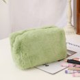 thumbnail image 3 of Bolso de almacenamiento bonita de felpa con cremallera, Bolso de cosméticos con animales de dibujos animados, organizador de maquillaje, 3 of 6