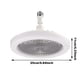 thumbnail image 4 of 2026 Ceiling Fans W/ LED Light 5-Bladeless Modern Smart Lamp Head Fan Home Office, 4 of 5