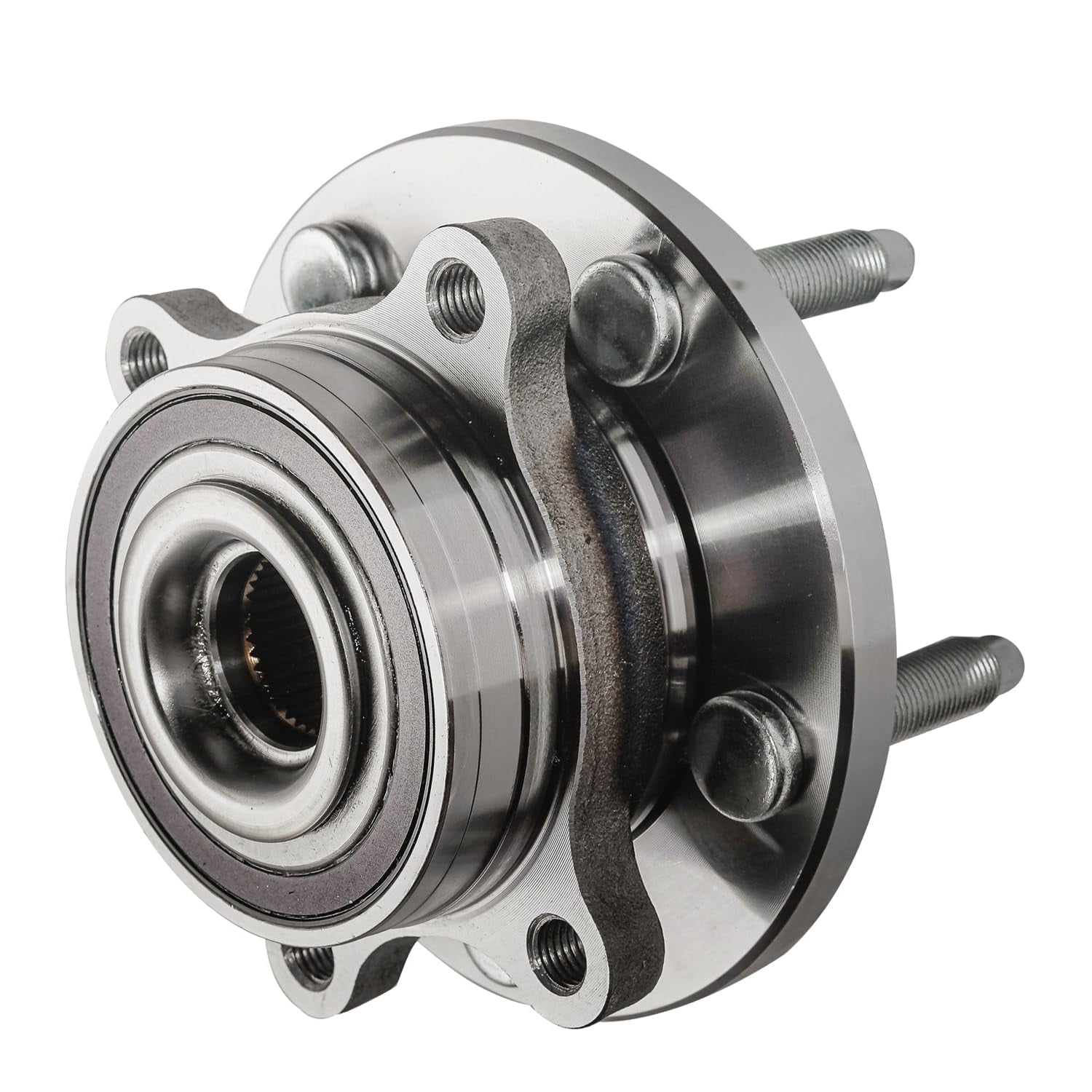 Detroit Axle - Pair Rear Wheel Bearing Hubs for 11-14 Ford Edge, 09-19 Flex, 13-19 Police Interceptor Sedan, 14-18 Police Sedan, 10-19 Taurus, 09-16 Lincoln MKS, 10-19 MKT, 11-15 MKX