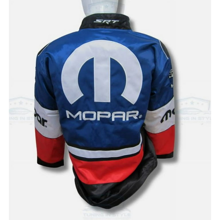 Mopar 426 Hemi SRT Logo Automotive Racing Windbreaker Jacket
