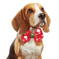 thumbnail image 3 of Christmas Small Pet Collar Tie Adjustable Necktie Handmade Party Accessory Decoration Xmas Gift, 3 of 8