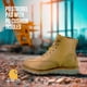 thumbnail image 5 of Boot Carhartt 6 Moc Toe con cuña para hombre, color rojo y marrón, impermeable, 5 of 6