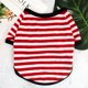 thumbnail image 1 of Xiao Hua Camiseta para perro y gato, camisetas transpirables para mascotas, sudadera para cachorro, ropa para perro, abrigos para perros pequeños, medianos y gatos, rojo, S, 1 of 4