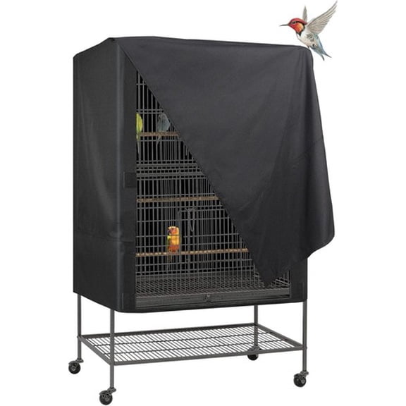 Colourtree Bird Cage Cover, Heavy Duty & Waterproof, Fade-Resistant, Universal Pet Cage Cover for Night for Cats, Mink, Totoro, Parakeet, Parrot and Small Animals