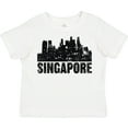 thumbnail image 3 of Inktastic Singapore City Skyline with Grunge Boys or Girls Toddler T-Shirt, 3 of 5