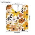 thumbnail image 5 of Yayeee Bath Rugs for Bathroom Floor Set of 2 Non Slip Fluffy Soft Absorbent Mat, Yellow Flowers, 5 of 7