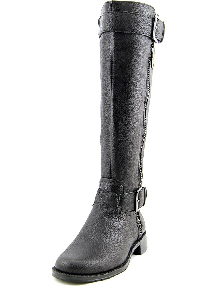 aerosoles black riding boots