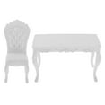 thumbnail image 2 of Dollhouse Furniture Miniature Chair 1/6 Scale Furniture Doll Chair White Dollhouse Accessories for 12 Inch Action Figure Miniature Furniture for Dollhouse Decoration, 2 of 8