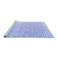 thumbnail image 2 of Ahgly Company Machine Washable Indoor Rectangle Abstract Blue Modern Area Rugs, 7' x 10', 2 of 4