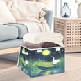 thumbnail image 5 of Storage Box With Lid 16.5x12.6x11.8In Foldable Stacked Household Storage Box Moon Boat, 5 of 7
