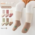 thumbnail image 5 of Baby Socks Non-skid Grip Toddler Socks Warm Thick Anti Skid Crew Socks for Girls Boys Newborn Infant Sock, 5 of 8