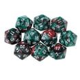 thumbnail image 2 of 10pcs Set Dados D20 de 20 Caras Sunnimix para TRPG Game Green Coffee, 2 of 7