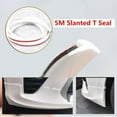 thumbnail image 3 of 5M Car T-Type Rubber Sealing Strip White For Car Edge Trim Bumper Lip Side Skirt Headlight Side Skirt Seal Edge Gap Strips, 3 of 8