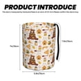 thumbnail image 3 of Easygdp Cute Bee Honey Jar Hive Bear Car Trash Can Garbage Car Accessories Trash Can Car Waste Bin for for Driver and Passenger Any Vehicle, 3 of 7