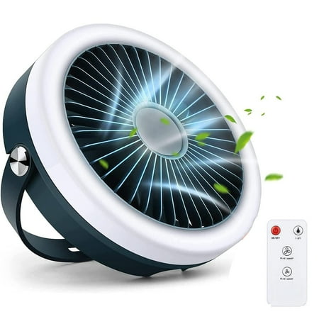 

Desk Fan USB with Adjustable Ring LED for Bedroom Home Office