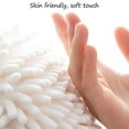 thumbnail image 2 of 2 Pack Soft Chenille Hand Drying Puff Towel Balls, Fuzzy Ball Towel Quick Dry, Creative Decorative Hand Bath Towel Set for Bathroom Kitchen - Dry Your Hand Instantly, Blue, 2 of 4