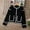 Black, variant on Swuxness Girls Casual Knitted Sweater, Kids Fall Long Sleeve Jacket, Toddler Solid Color Cardigan Comfortable Button Outerwear Jacket for Girls and Boys White, 11-12 Years