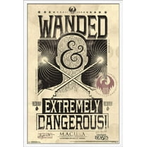 Fantastic Beasts And Where To Find Them - Wanded - Extremely Dangerous Wall Poster, 22.375" x 34", Framed
