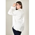 thumbnail image 3 of Blusa camisera clasica /Tallas Extras, 0149 (Blanco) blanco 40, 3 of 6
