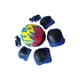 thumbnail image 3 of Juego de 7 Cascos de Ciclismo DYNWAVEMX Azul, 3 of 8