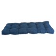 thumbnail image 3 of Blazing Needles 46-inch by 19-inch Tufted Solid Microsuede Bench Cushion, 3 of 3