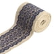 thumbnail image 1 of Casa Yute Fibra De Encaje Vacaciones Celebración Ornamento Arpillera Rollo De Color Cinta Marrón, azul marino Unique Bargains cintas, 1 of 4