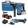 thumbnail image 1 of Taladro Perforador 1000w Dongcheng + Miniesmeriladora 4-1/2', 1 of 12