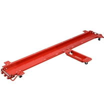 Secure & Easy Storage Red 1250 lbs Motorcycle Dolly Widow Cruiser-Dolly Effortless Maneuverability Space-Saving Design Long-Lasting Quality