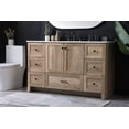 thumbnail image 4 of Elegant Lighting VF2854NT Soma 54" Free Standing Single Basin Vanity Set - Wood, 4 of 7