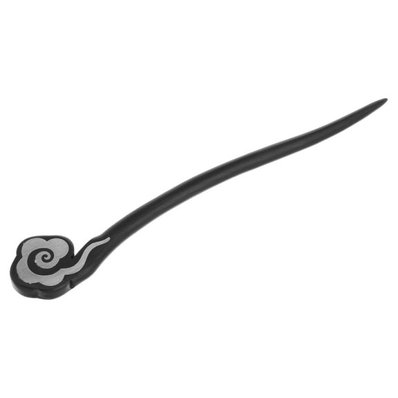 Asian Hair Accessories for Women Sticks Pins Model Girl Headscarf Black