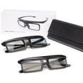 thumbnail image 1 of AWOL VISION DLP Link 3D Glasses, Rechargeable Active compatible with most DLP LINK 3D Technology Projectors/TVs. (2Packs), 1 of 6