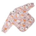 thumbnail image 4 of Babero con mangas impermeables para niones de 6 a 12 meses, pu loave de manga entera un prío de desorden con diseño de vestido inverso, tamamo Ajustable, liviano y portátil,, 4 of 7