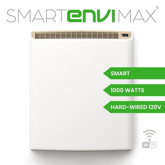 Smart EnviMAX 120v Hardwired Electric Panel Wall Heater - 1000 Watts (SM1012D)
