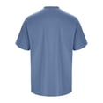 thumbnail image 5 of Sngxgn Men's Print Tee Tops Casual Round Neck Short Sleeve Summer T Shirts(Blue,M), 5 of 7