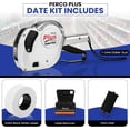 thumbnail image 3 of Perco Plus 1-Line Date Marking Gun with Labels Kit - Compares to Monarch 1131-01 Band Includes 1-Line 8-Character Band Date Labeler Gun, 9,000 Blank White Labels, a Label Scraper, and an Extra Inker, 3 of 7