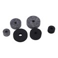 thumbnail image 4 of Cymbal Stand Washer, Drum Felt Pad Set Black And Gray 6PCS  For Percussion Instrument, 4 of 8