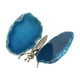 thumbnail image 1 of Figuras decorativas de mariposas, adornos artesanales, estatuas, gemas, oficina, sala de estar. Azul, 1 of 8