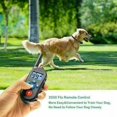 thumbnail image 2 of Dog Training Collar, Anti Bark Collar, Rechargeable with 3 Modes Vibration/Shock/Beep Sound, Waterproof Receiver and 800 Meter Remote Control (Black), 2 of 5