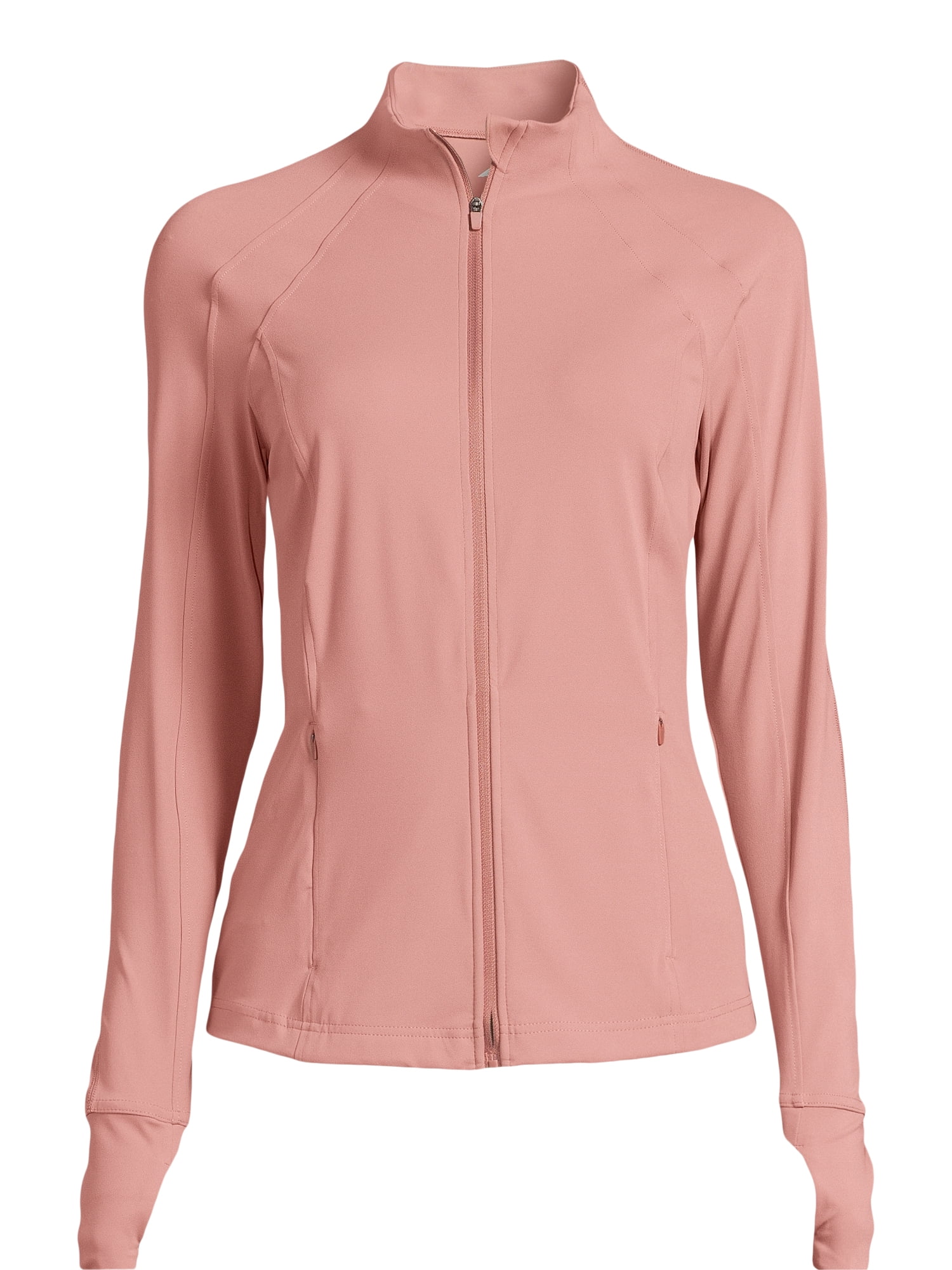 Avia Women's and Women's Plus SoftSculpt Zip-Up Active Jacket, Sizes XS-4X
