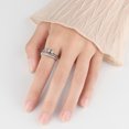 thumbnail image 5 of Anillos antiansiedad para mujeres hombres unisex ajustable apilamiento giratorio anillo de preocupación, 5 of 5