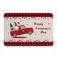 thumbnail image 1 of pstuiky Tapete de San Valentín para puerta de entrada, tapete decorativo romántico para el Día de San Valentín, 1 of 7